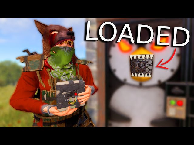 ONE DOOR TO ALL OF THEIR LOOT (RUST SOLO)