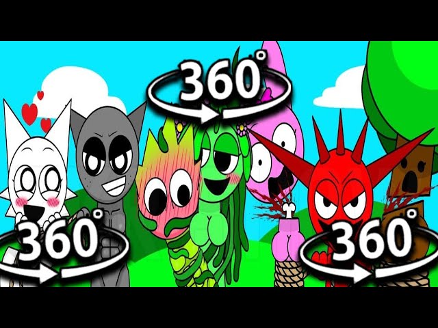 360° Incredibox Sprunki Sinner Edition Sus Mod But WITH NEW LOVE MOD! New version 2 #sprunki