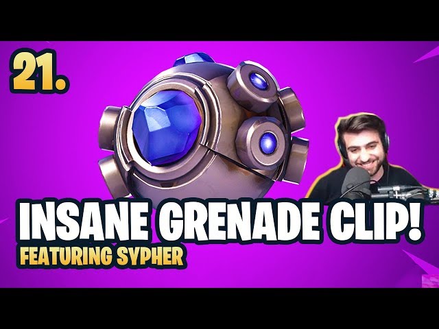 Sypherpk 200IQ play with *NEW* Shockwave Grenade  - Ep. 21 (Fortnite Battle Royale Daily Moments)