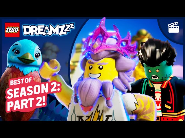 🌟 Best Moments of SEASON 2 - PART 2 | Compilation | LEGO DREAMZzz Night of the Never Witch