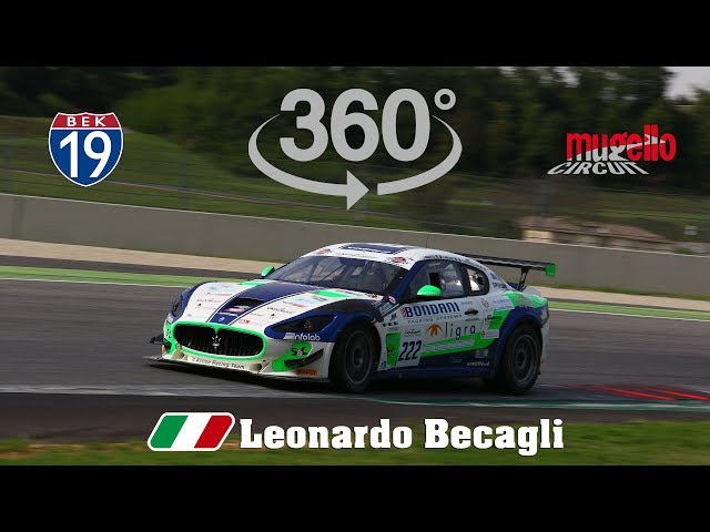 [360°] Italiano GT - Leonardo Becagli #222 - Maserati GT4 - Mugello 2019