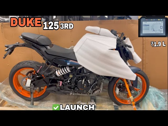 2025 NEW KTM DUKE 125 3rd GEN LAUNCH DATE IN INDIA | NEW DUKE 125 ON ROADPRICE , FEATURE REVIEW |