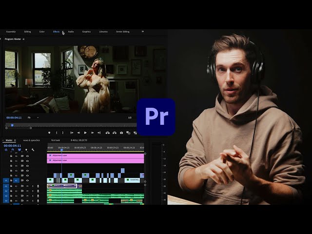 ENTIRE Wedding Film Breakdown in PREMIERE PRO