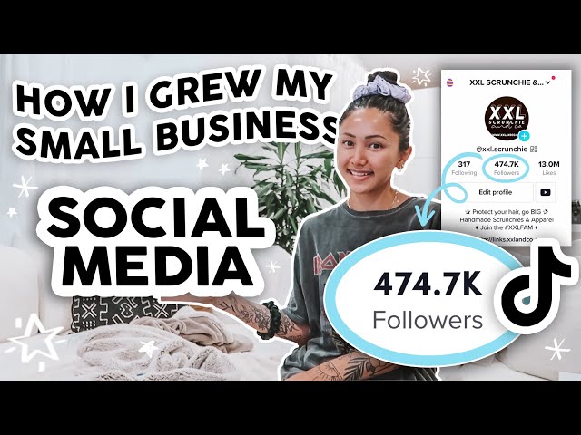 How I Grew + Marketed XXL Scrunchie's Social Media Pt 2 | Promote Your Small Biz Online ~475K TikTok