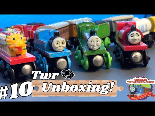 Wooden Railway Unpacking 10 | Vintage 90s Toys & More! | Stone Tank Engine