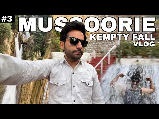 MUSSOORIE VLOG BY BEOSM | EXPLORING QUEEN OF HILLS 🏔️ | KEMPTY FALL VLOG | BEST TOURIST PLACES