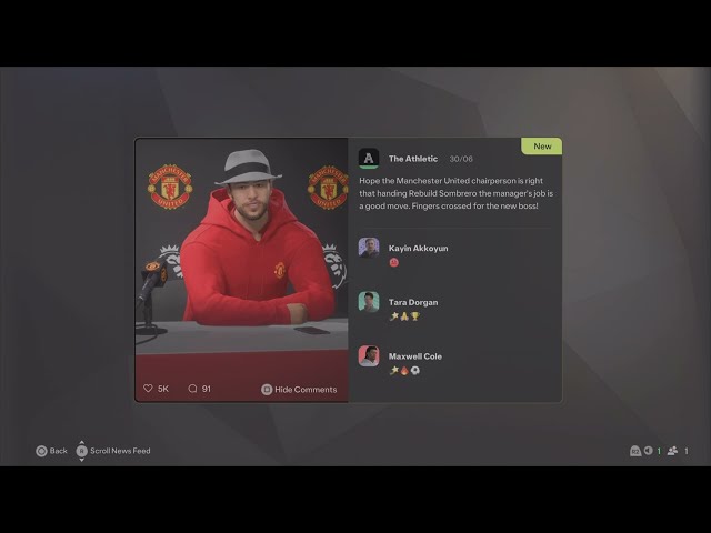 I take over as the new Manchester United boss… - S1 Ep 1 Man Utd Series