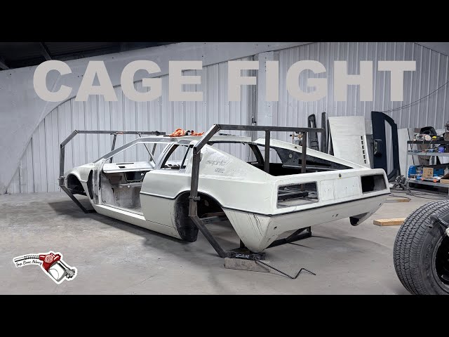 Will this cage protect a 47 year old plastic car body? | Classic Lotus restoration