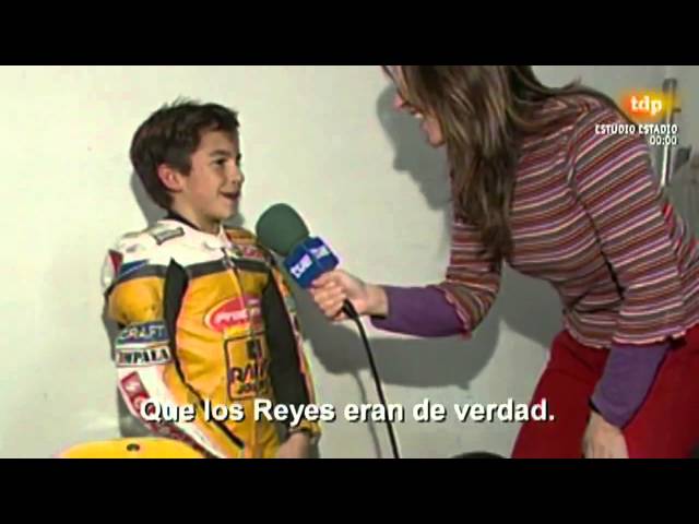 Interview Marc Marquez young 10 years old with ENG SUB