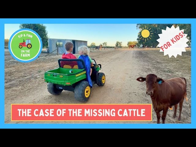 The Mystery of the Missing Cattle! 🕵️‍♂️🐂 Farm Fun & Problem-Solving Adventure for Kids