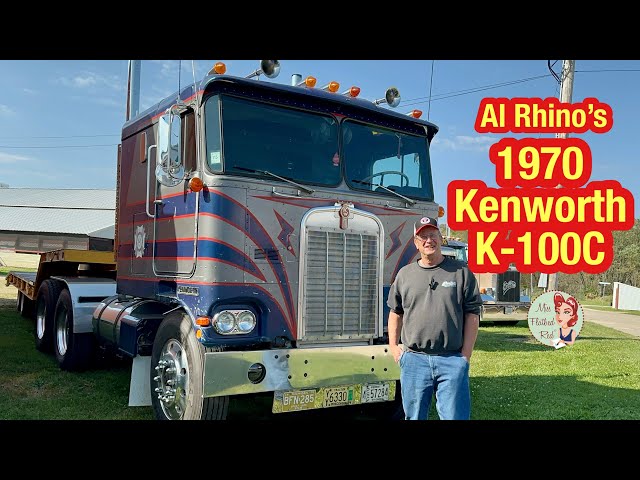 Al Rhino's 1970 K-100C Kenworth Cabover Truck Tour