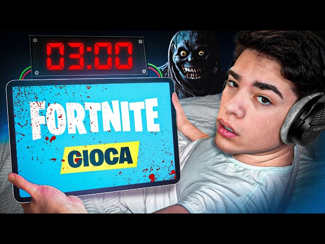 Non Giocare con Questo Account alle 3:00 di Notte su Fortnite!