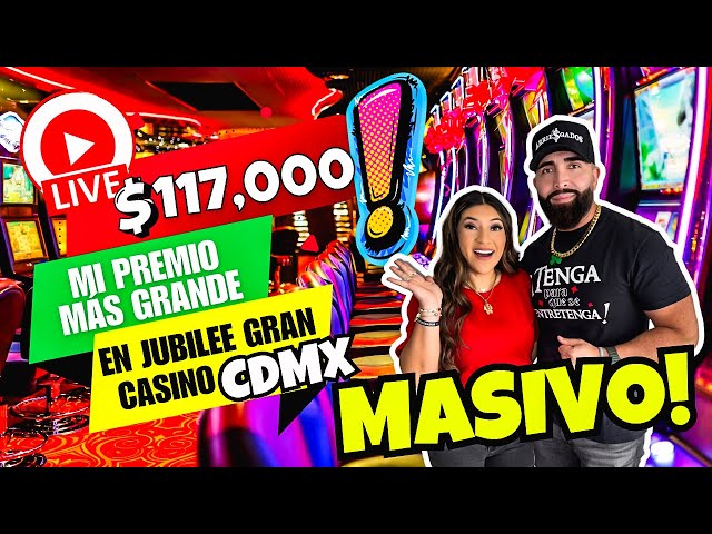 🔴EN VIVO JUBILEE GRAND CASINO MASIVAS GANANCIAS EN MEXICO #cdmx