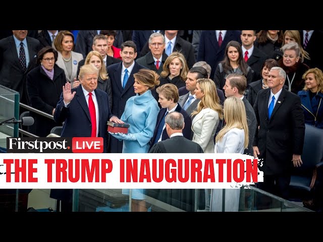 Donald Trump Inauguration LIVE: Revisit Trump’s Oath Taking Ceremony From 2017 | N18G