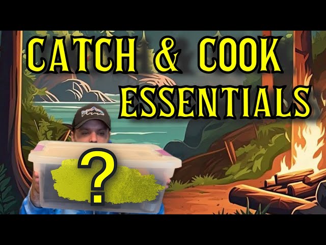 BUILDING THE ULTIMATE CATCH & COOK KIT!  Fishing Gear Essentials & DIY Hacks