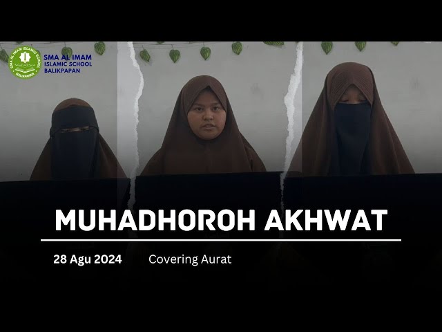 Muhadhoroh Akhwat | 28 Agustus 2024