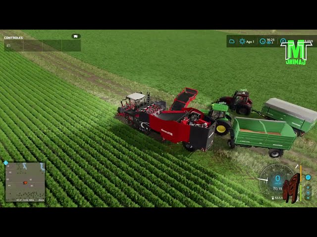 FarmingSimulator #4 Hoy recogemos zanaorias y cosechamos maiz granja #PSGAMING!! !  #TMTGAMING