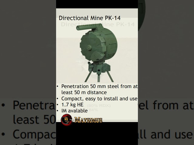 PK-14 Directional Anti-Tank Mine