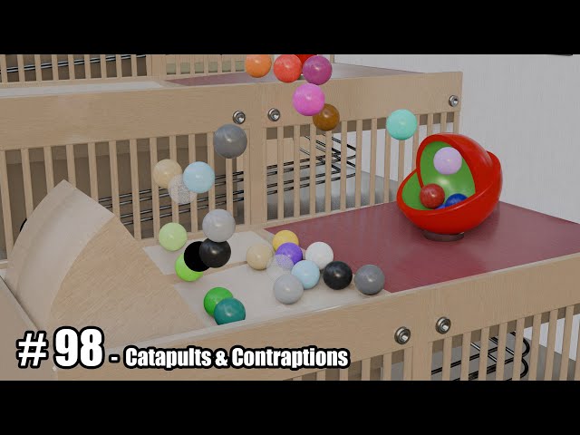 Catapults & Contraptions - 3D Marble Race