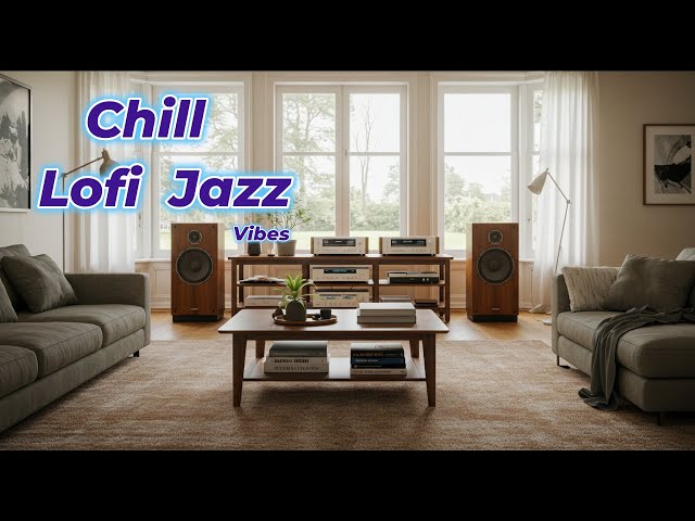 【Lofi Jazz study music】Chill Out with Laid-Back Jazz Vibes