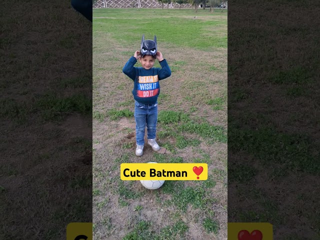 Cute kid batman #viralvideo #cutebaby #kidsfun #cute #kids #cutekids #funny #reels #shortvideo #love