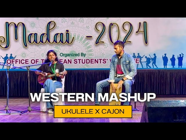 Western Mashup | Shy X Who Says X 2002 | Ukulele X Cajon | IGKV Youth Fest Madai 2024#western #igkv