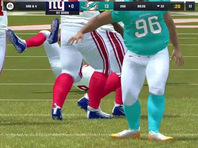 Madden Mobile: Dolphins Franchise (week 4)