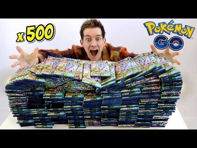 MY BIGGEST POKEMON OPENING EVER (500 PACKS!!!)