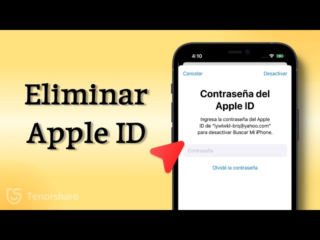 Cómo Eliminar ID de Apple sin Contraseña 2024 Guía Completa