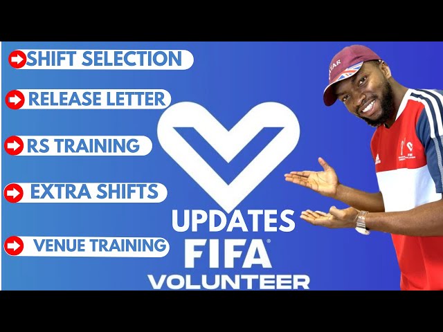 FIFA World Cup Qatar 2022™ Volunteer Updates | Release Letters | Shifts Selection | and More