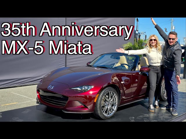 What a stunner. 35th Anniversary Mazda MX-5 Miata. // Should we trade?