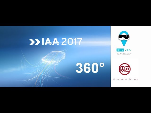 IAA 2017 in 360° (BMW Z4, MB Project ONE and more)