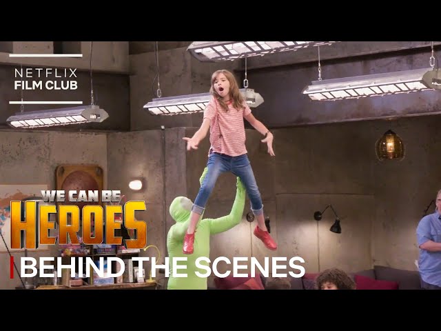 Making Of "Meet The Super Kids" Scene | We Can Be Heroes | Netflix