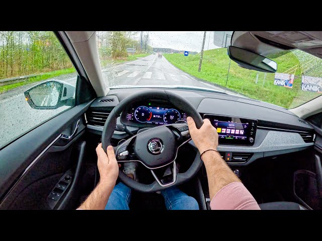 NEW Skoda Kamiq 2024 [1.0 TSI 115hp] |0-100| POV Test Drive #2032 Joe Black