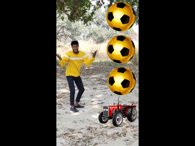 Football to Alto, Rollar, Jcb & Tractor - Vehicles names magic video