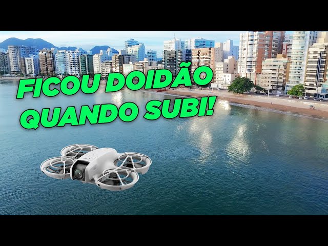 DJI Neo Drone FICOU LOUCO Na Praia Do Morro Guarapari-ES