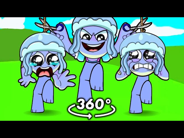 Sprunki dance but Aurelia become MAD | Incredibox Sprunki in 360º VR