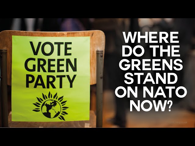 What is the Green Party's new policy on NATO?