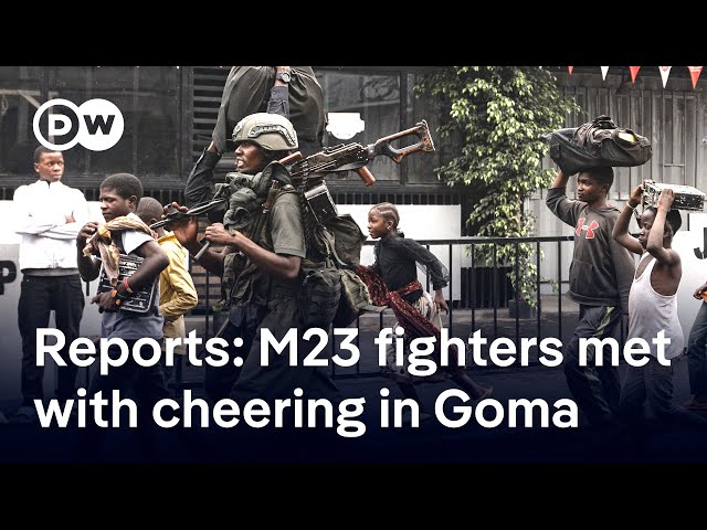 Legitimate support for M23 rebels in Goma? | DW News