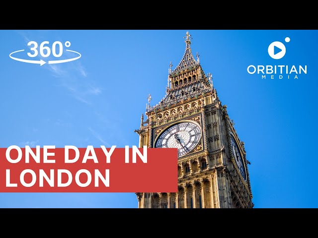 One Day in London Trailer - VR/360° guided city tour (8K resolution)