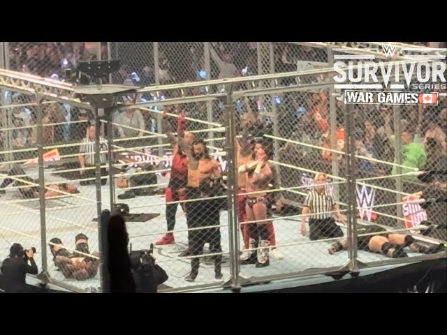 OG Bloodline vs Bloodline WarGames Full Match, WWE Survivor Series WarGames, Rogers Arena 11/30/24