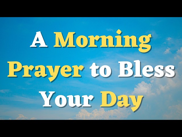 Place God Above All Else | A Powerful Morning Prayer for Today