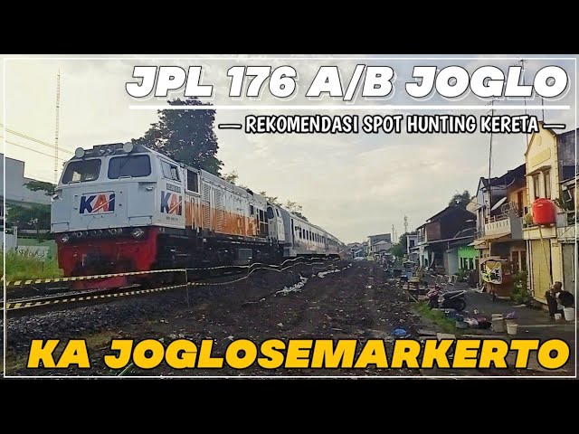 SPOT KEREN UNTUK HUNTING KERETA API || KA 189/190C/191 JOGLOSEMARKERTO