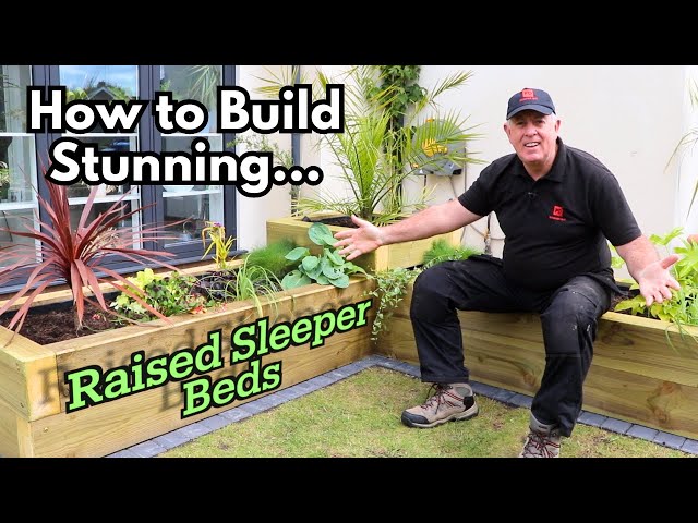 Transform Your Garden With Smart Raised Sleeper Beds!