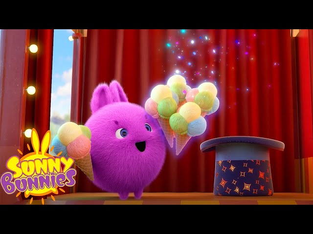 BRAND NEW SEASON 8 MARATHON - Sunny Bunnies | ICE CREAM MAGIC SHOW | Funny Cartoons For Children