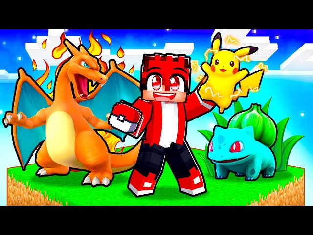 Becoming a POKEMON TRAINER in Minecraft!