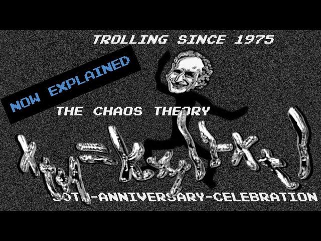 🎉🌀 NOW EXPLAINED: The Chaos Theory – 50th Anniversary Celebration Song! 🌀🎉#trollface #science  #art