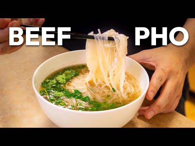 EASY One Pot Beef Pho Recipe to Try at Home | Roasted Beef Bone