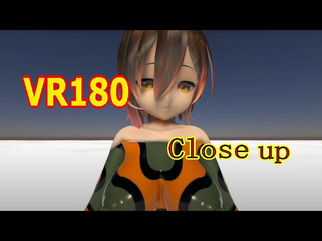 [VR180] Roboko-san , Close up [CG Girl Dance]