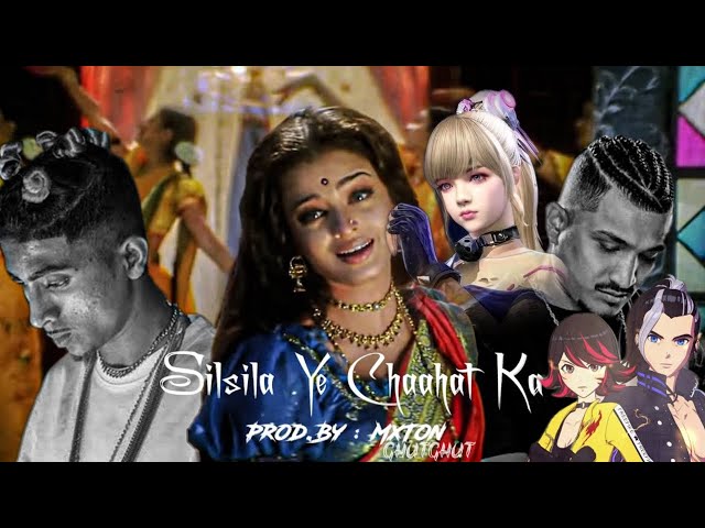 Silsila Ye Chahat Ka Ft. Divine X Mc Stan (Music Video) Free Fire Montage | Prod.By MxTon | Ghutghut